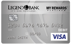 My Rewards&reg; Platinum Debit Card