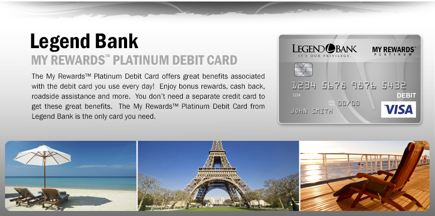 My Rewards&reg; Platinum Debit Card