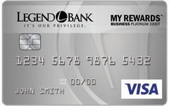 My Rewards&reg; Business Platinum Debit Card